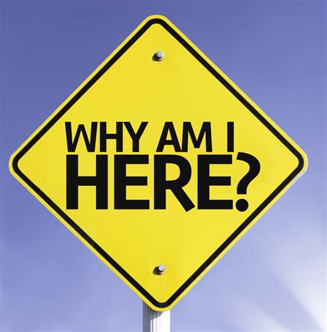 Why am i here. Why Am I Here? £ 7.99. Rated 5.00 out of 5 based on 6 customer ratings. ( 6 customer reviews) ‘Why am I here?’. This book seeks to answer this and life’s other big questions about our true identity, what drives us and what our purpose is. By delving into the Words of the True Guru, called “Gurbani” in the Sikh faith, you will gain a ... 