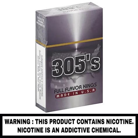 Why are 305 cigarettes so cheap. 305's cigars are made by Dosal Tobacco, which is the same company that also produces 305's Cigarettes, Competidora, and many other tobacco products. This is the very first line of filtered cigars for the Miami, FL company, and one of their top-selling products as well. 305's are made using the highest quality tobaccos and premium filters. 