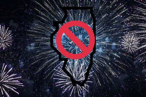 Why are fireworks illegal in Illinois?