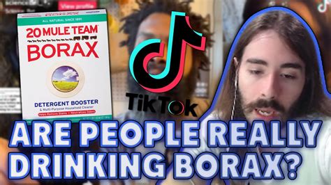 Why are people drinking borax cleaning powder on TikTok?