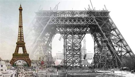 Built for the 1889 World's Fair in Paris, the Eiffel Tower is a 1,000-foot tall wrought iron tower, considered an architectural wonder and one of the world's most recognizable structures..