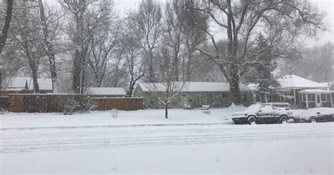 Why did Fort Collins see 10 inches of snow while Denver only had an inch?