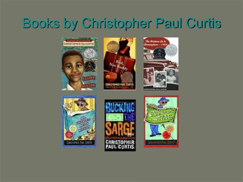 Why did christopher paul curtis start writing