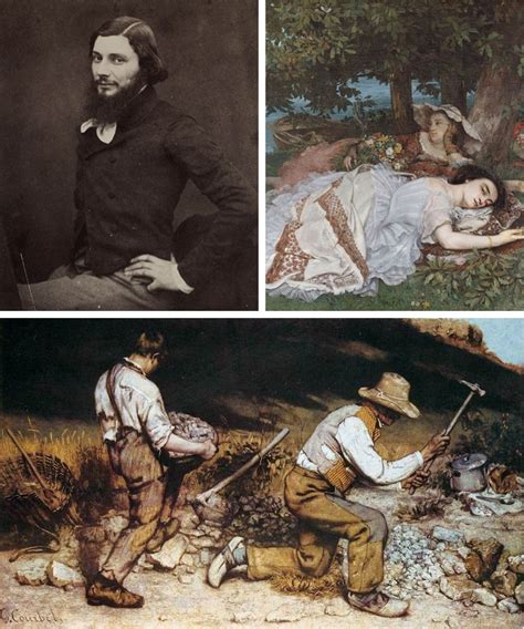 Why did gustave courbet start realism