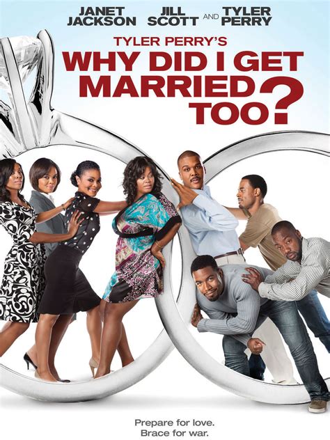 Why did i get maried too. Why Did I Get Married Too: Trailer #2. Four couples reunite for their annual vacation in order to socialize and to spend time analyzing their marriages. Their intimate week in the Bahamas is disrupted by the arrival of an ex-husband determined to win back his recently remarried wife. Four couples reunite for their annual vacation in order to ... 