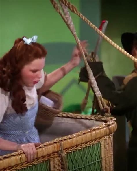 Why didn't dorothy leave in the balloon with oz