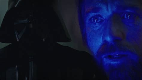 So at face value, Vader wants to find him and destroy him. But when the chips are down, and it's just them two together, he can't bring himself to do it. The same for Obi-Wan. He didn't kill Vader the second time for the same reason he couldn't do it the first time. He loves Anakin, and even though he knows he should kill him, he can't.. 