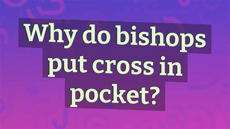 Why do bishops place a cross before their names?