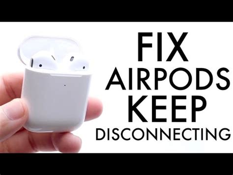 The main causes to which are: Interference: Issues with Wifi networks and other radio frequency signals can interfere with the AirPods and cause disconnects. Weak Bluetooth connection: The AirPods use Bluetooth to communicate with a user’s device, so a weak Bluetooth connection can be problematic.. 