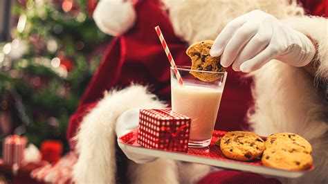 Why do we leave milk and cookies out for Santa?