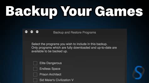 Why does backup and restore take so long? : r/Steam