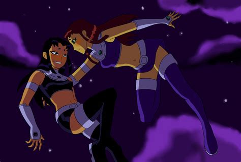 Blackfire is Starfire's sister and arch-ene