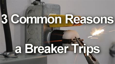 Why does my breaker keep tripping. Sep 23, 2019 · Here are a few of the most common causes of trips around the house. 1. Overloaded Circuit. This one is probably the most straightforward cause, and it is also the most common. Electrical circuits are made to safely handle a set amount of power, and if it attempts to draw more than that – whether because of too many simultaneously running ... 