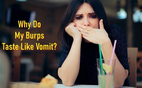Why does my burp taste bad. Six reasons your breath might smell like poop. Poor oral hygiene. Sinus infection. Gastroesophageal reflux disease. Abscessed tooth. Prolonged vomiting. Bowel obstruction. When to see a doctor ... 