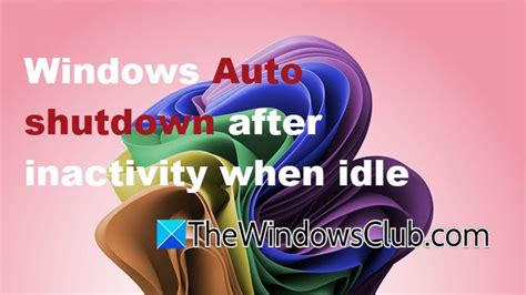 Why does my pc shut off after inactivity.  You can also try using software to monitor your P...