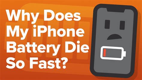Why does my phone die so fast. A former Apple tech explains 14 iPhone battery life saving tips and dispels common myths about what causes iPhone batteries to die too fast. I used to work i... 