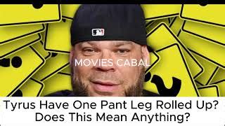 Usually, one rolls up the right pant leg, because