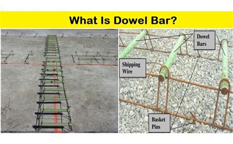Why dowel bar is necessary for rigid pavement.  Learn about different ty...