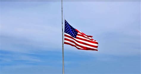 Why flags will be flown at half-staff through Thursday