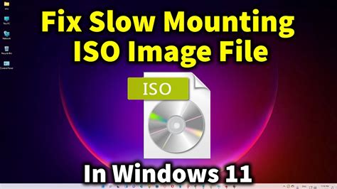 Why has image mounting become so slow on Windows 11? : r/windows …