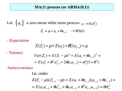 Why is ARMA used to model a stationary process?