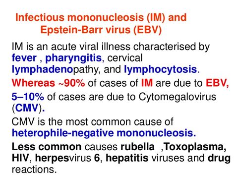 Why is EBV positive but Mono Negative? - MedHelp