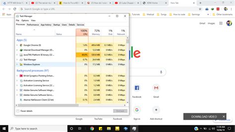 Why is Java consuming 100% CPU on my machine?