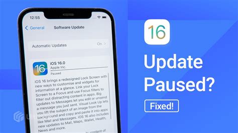 Why is My iOS 16 Update Paused? Here