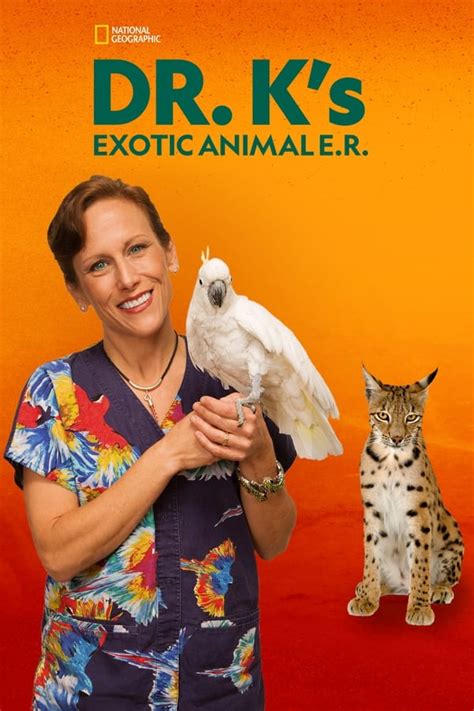 Why is dr k exotic animal er cancelled. 9/16/18. $1.99. It is a challenging stretch of days at Dr. K’s Exotic Animal ER. Dr. K wrestles a pot-bellied pig, and handles an aggressive squirrel. Dr. T treats a tiny chameleon and a newborn quail hatchling. And, the whole team fights to save a tortoise with a mysterious illness that has her whole shell and body turning white. 3 Mighty Mouse. 