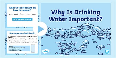 Why is drinking water trending