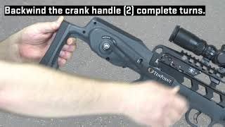 Why is it necessary to backwind the crank handle three full ... - TenPoint