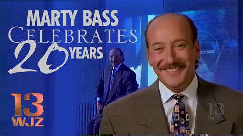 This is a report from WJZ-TV Channel 13 in Baltimore by Don Scott celebrating Marty Bass and his 20th Anniversary.. 