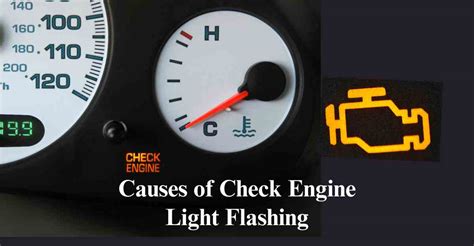 Why is my check engine light flashing then stays on.  Addressing this promptly can p...