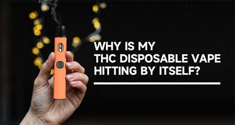 Why is my disposable vape hitting by itself. 1. Stop using it! If your vape is displaying any of the warning signs above or you think it might be at risk of exploding for any other reason, stop using it immediately and turn it off. If you continue using it, you risk having it explode in your face, and this could result in serious injury including burns to the face caused by the explosion ... 