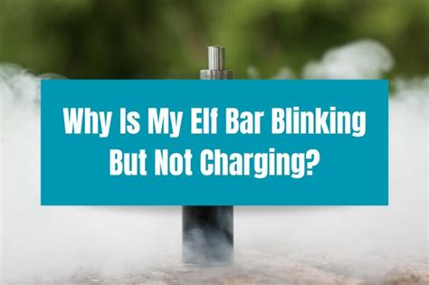 Why is my elf bar not charging. Add some e-liquid to the pod and reassemble the device. If your disposable vape has a fiber-based filler material inside, you’ll need to remove the filler material from the device and re-saturate it with e-liquid. When the filler is wet again, you can reassemble the device and resume vaping. 