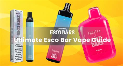 Each ESCO Bars mesh vape pen disposable holds the equivalent of about 12.5 packs of cigarettes worth of salt nicotine e-liquid. That means for the average pack-a-day cigarette smoker, this device should last up to 2 weeks. . 