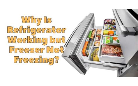 Why is my freezer not freezing. Freezer Not Freezing. There can be any number of reasons why your freezer is not cold enough.If the reason the freezer is not freezing is as simple as the door being left open or the thermostat being turned down, those problems obviously can be fixed quite easily.. If there is, however, an issue with some of the … 
