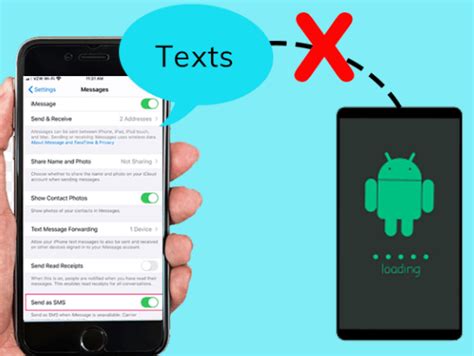 Why is my iphone not sending text messages to android.  - Question from ...