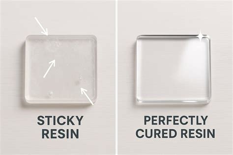Why is my resin sticky after drying.  Mycast Resin users—avoid soft, tac...