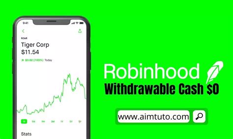 Reasons for $0 withdrawable cash. There are several reasons why your withdrawable cash on Robinhood may show a balance of $0. Let’s explore each of these reasons: Unsettled funds. When you make a trade on Robinhood, the funds from the sale of a stock or the proceeds from a deposit may not be immediately available for withdrawal.. 
