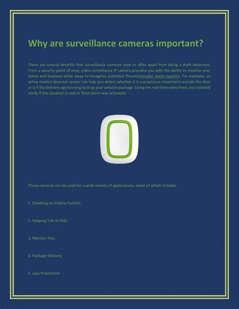 Why is surveillance important