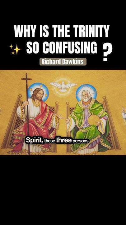 Why is the trinity so confusing. .  ...