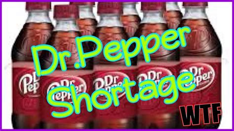 If that’s the case, we’ve got some bad news: on top of everything else going on these days, there’s a Dr Pepper shortage. The company tweeted out the sad news on Monday, writing, “We know it’s harder to find Dr Pepper these days. We’re working on it — hang tight!” We know it’s harder to find Dr Pepper these days.. 