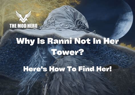 When i got to Ranni’s rise, Ranni just isn’t at the top of her tower. Did i do something wrong? I talked to her at the church of elleh, so i don’t know why she isn’t there. Help would be much appreciated. Saw another comment earlier stating if you explored Redmane castle and talked to Blaidd before Ranni then you’ll now need to defeat .... 
