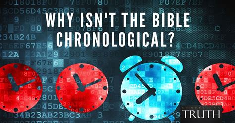 Why isn’t who Bible in chronological book? - cardsone.com