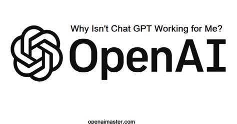 Why isnt chat gpt working. Why is Chat GPT not working? Usually it's because ChatGPT is at capacity, or Open ai is not working for you. So in this video I show you how to fix Chat GPT ... 