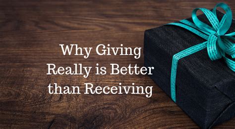 Why it is Better to Give Than to Receive - linkedin.com