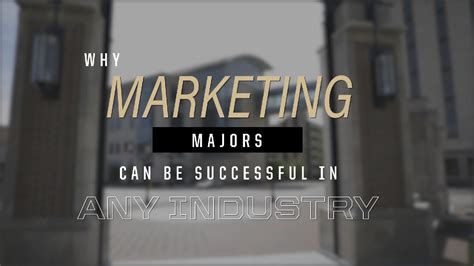 Why major in marketing. Mar 21, 2019 · Why Major in Marketing? A degree in marketing prepares students for more than just a career in business. Marketing is a thorough exploration of customer … 