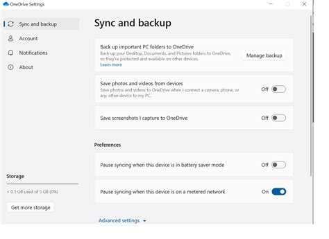 Why my windows 10 onedrive setting interface changed? is it just ...