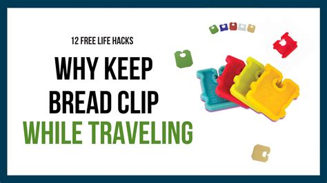 Bread clips: a must-have travel essential. When you're packing for a trip, it's easy to overlook the little things. But one item that you definitely don't want to forget is a bread clip. Bread clips are a simple and inexpensive way to keep your bread fresh while you're on the go..
